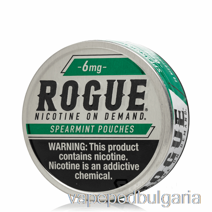 Vape Течности Rogue Nicotine Pouches - Spearmint 6mg